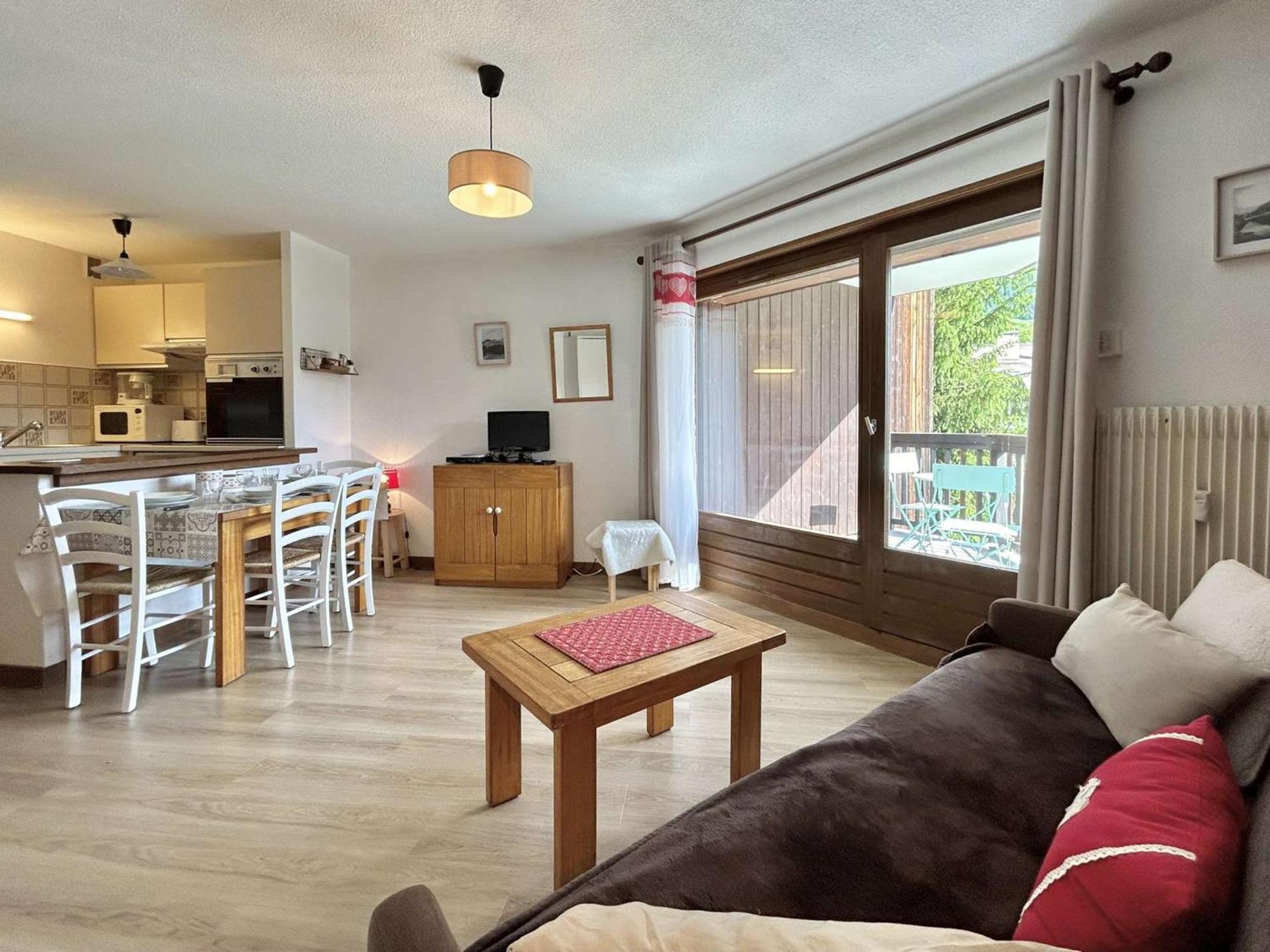 Studio Avec Piscine Chauffee, Tennis & Balcon - 4 Couchages A Megeve - Fr-1-597-14 Εξωτερικό φωτογραφία
