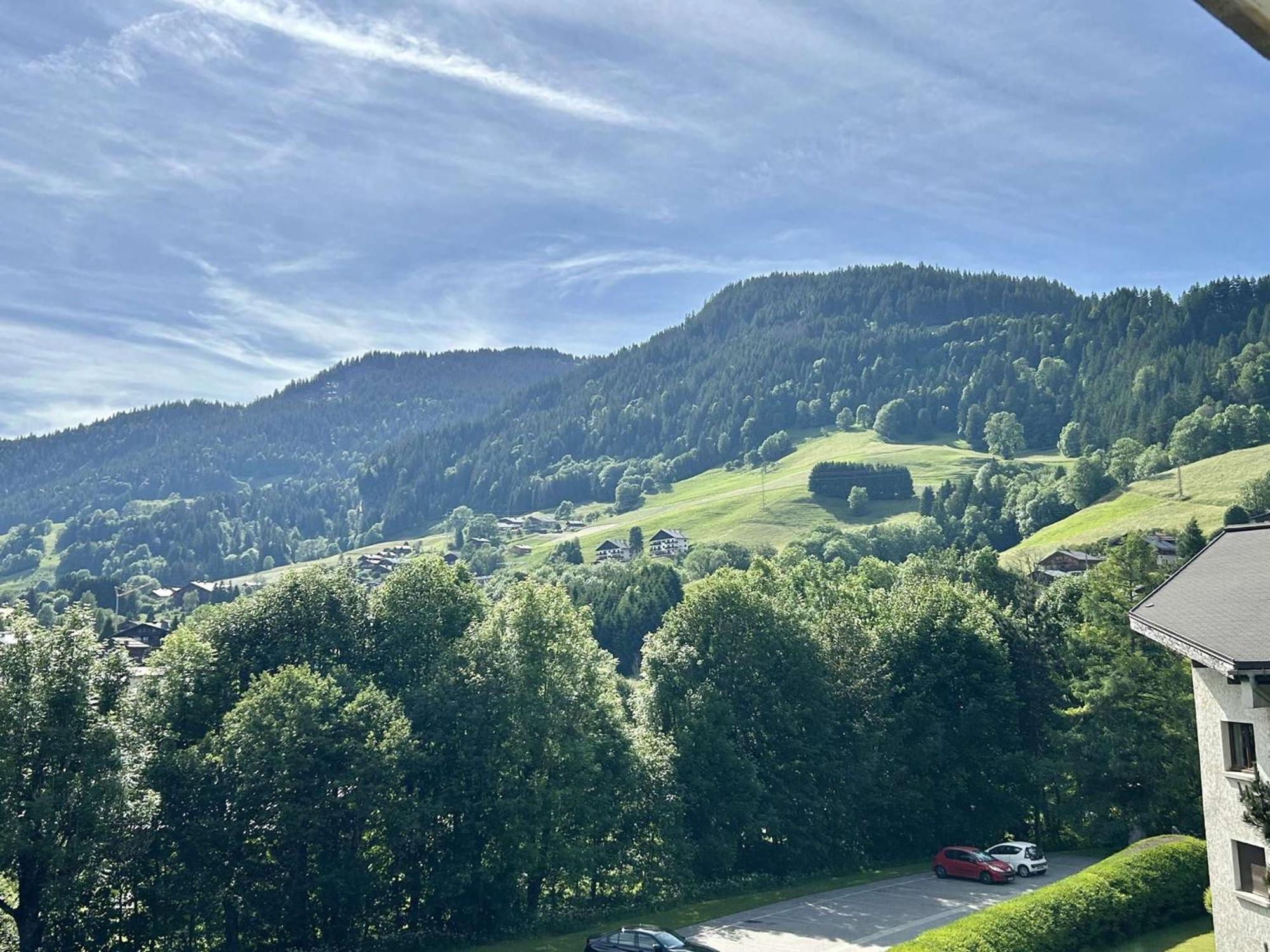 Studio Avec Piscine Chauffee, Tennis & Balcon - 4 Couchages A Megeve - Fr-1-597-14 Εξωτερικό φωτογραφία